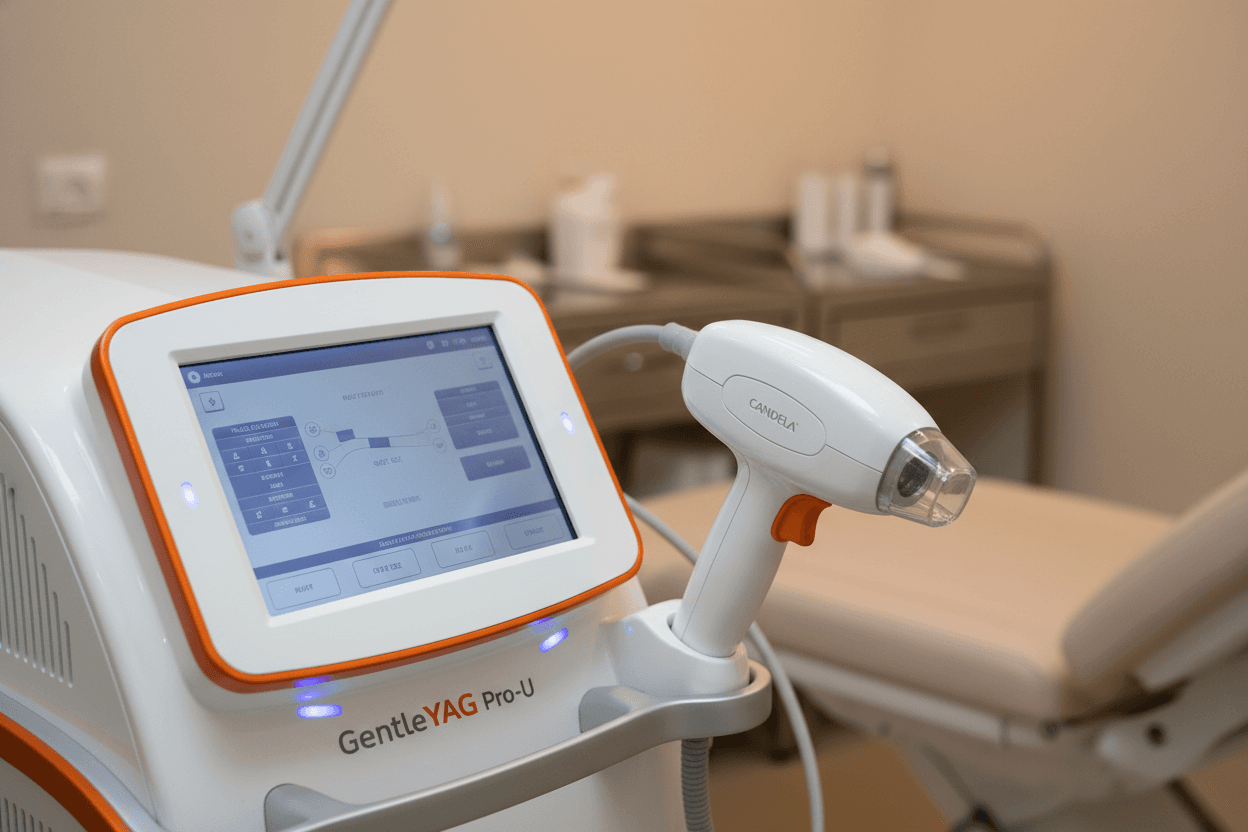 Equipo de Láser YAG de Candela utilizado en Kopay